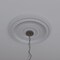 Ekena Millwork Cole PVC Medallion (Canopies up to 5 1/8"), 19"OD x 3 1/2"ID x 1"P, UltraCover Satin Blossom White CMP19COGBW - alternate 6